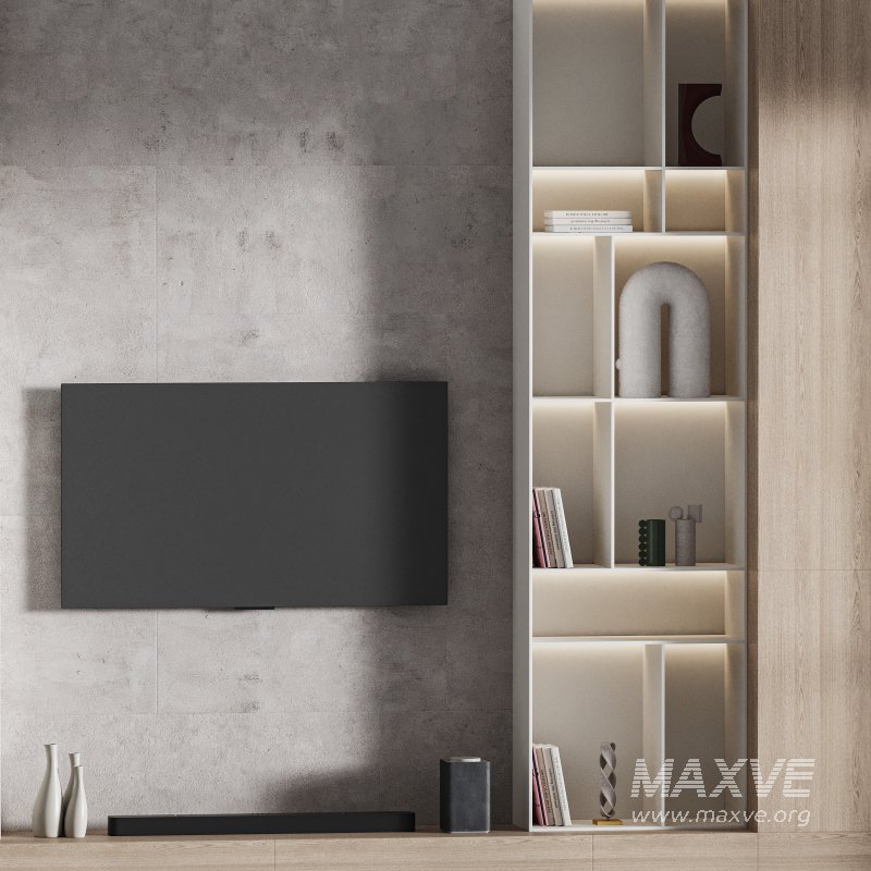 Modern TV Wall 015 - Image 5