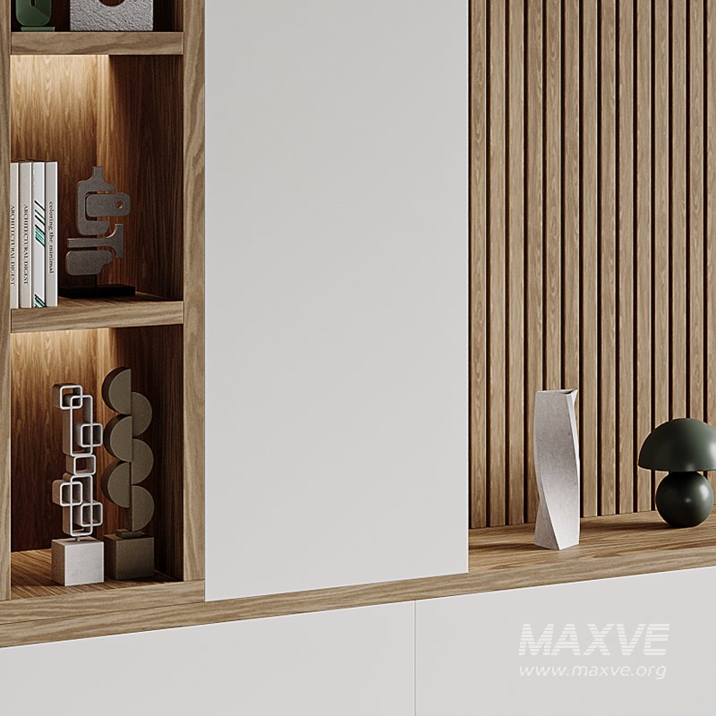 Modern TV Wall 019 - Image 9