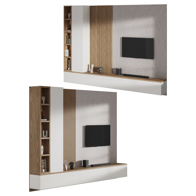 Modern TV Wall 019 - Image 10