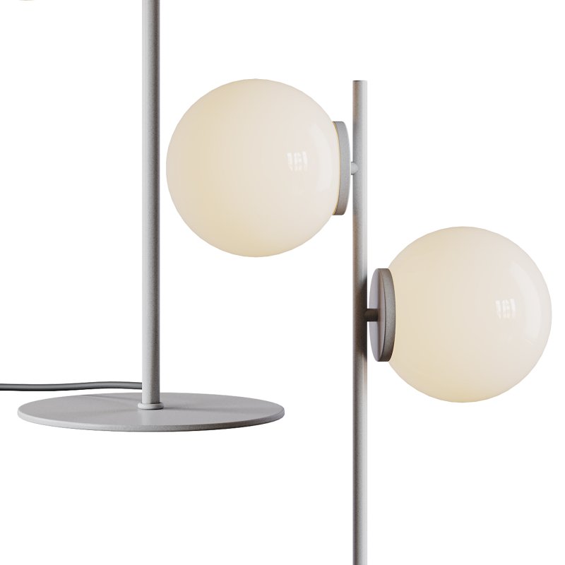 Tafellamp Atlanta van opaalglas - Image 12