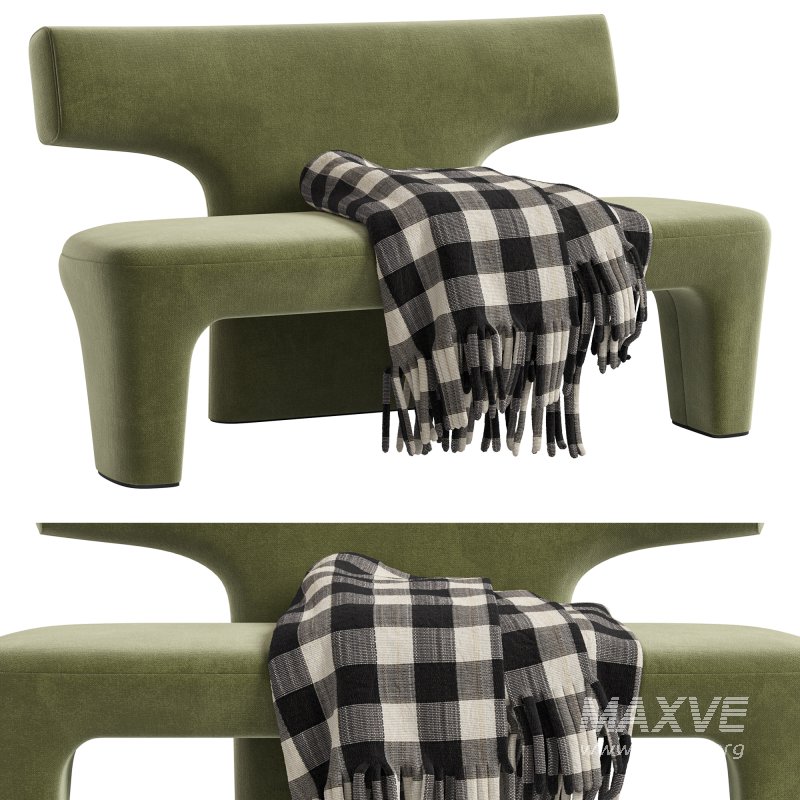 Armless Sofa FURNITURE By LITHO - Image 6