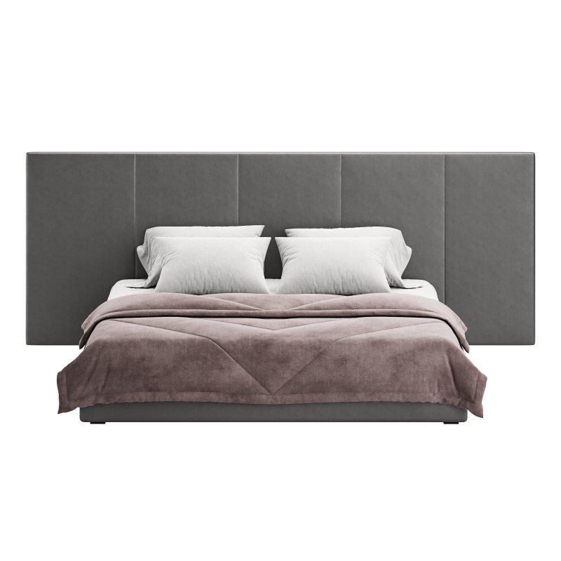 Charcoal Velvet BED - Image 5