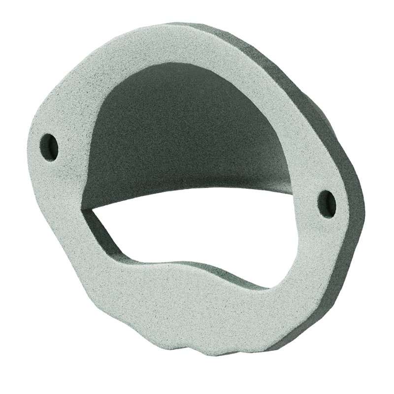 Cabinet or Drawer Bin Pull Black Iron Cup - Image 12