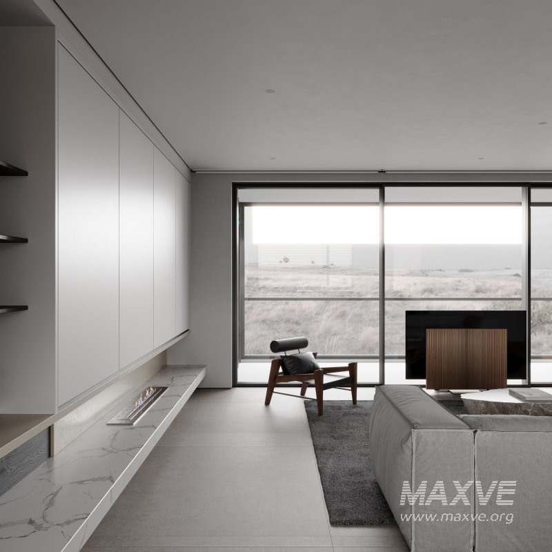 Modern living room dining room - Image 4