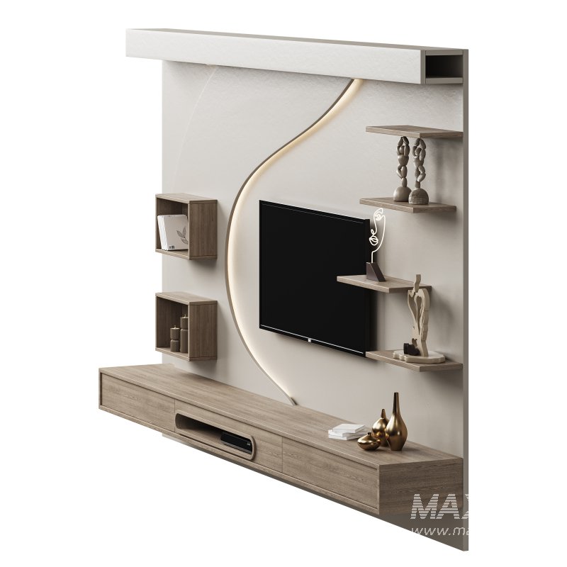 Modern TV Wall 06 - Image 6