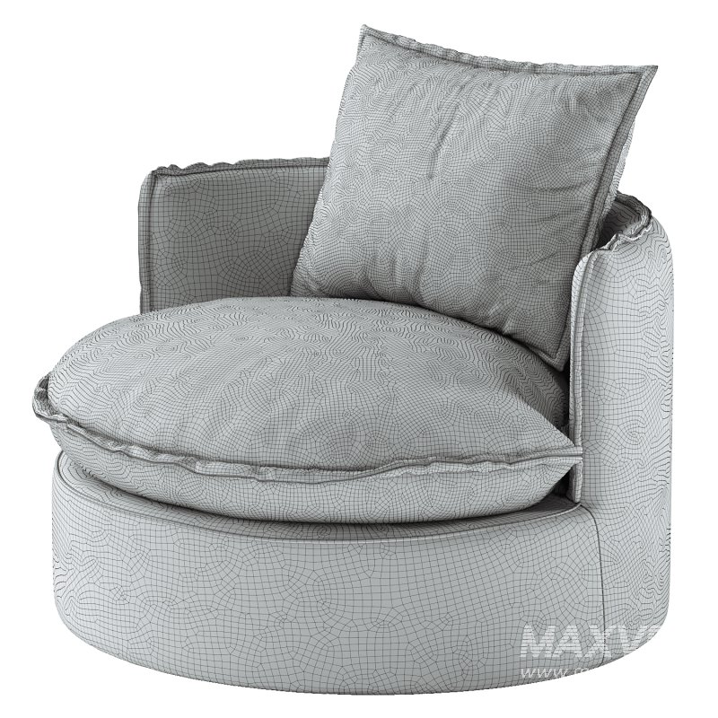 Neva Round Swivel Chair - Image 5