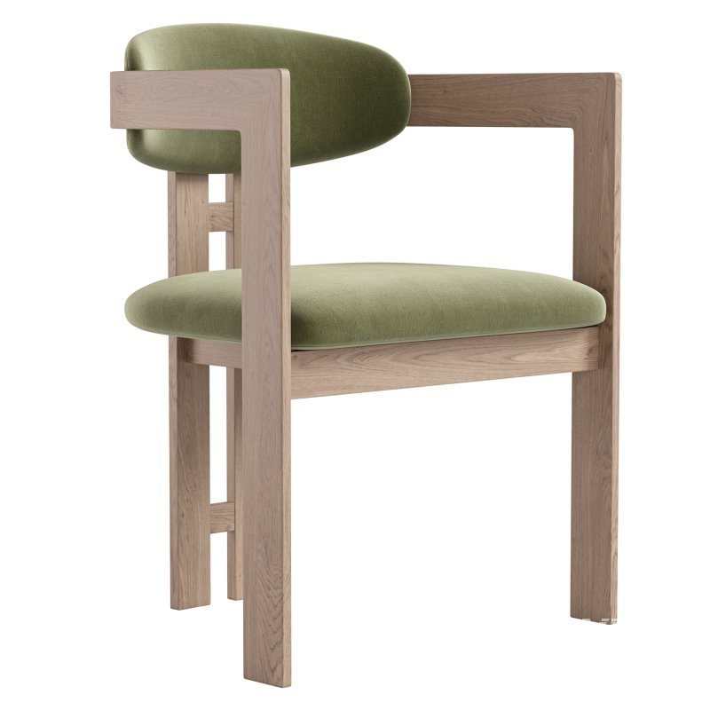 Neo Velvet Arm Chair - Image 5