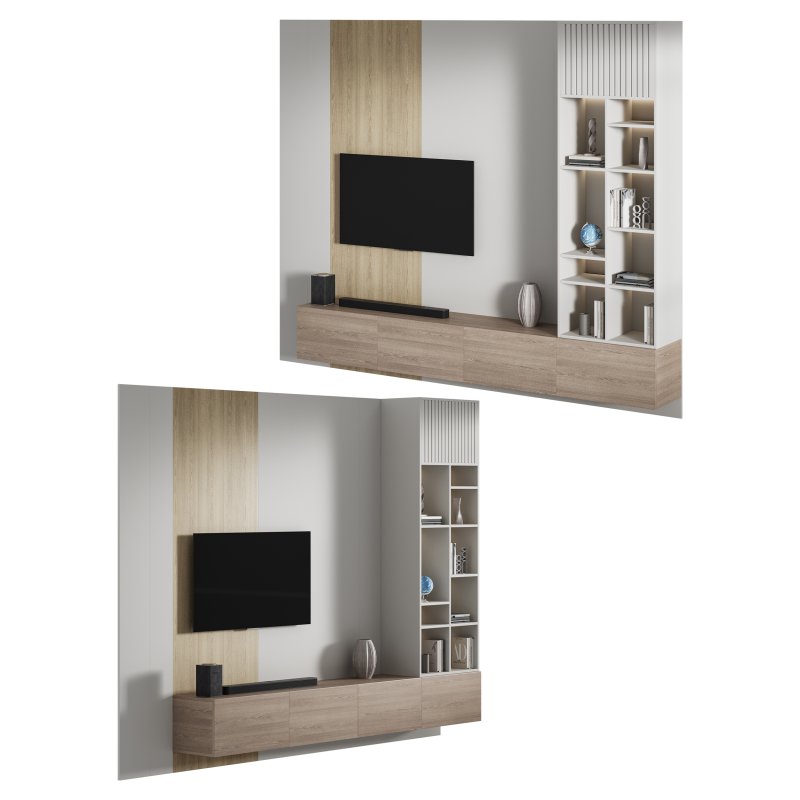 Modern TV Wall 013 - Image 9