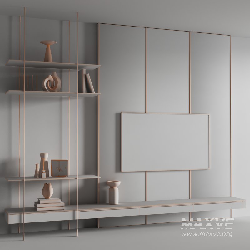 Tv wall set08 - Image 2