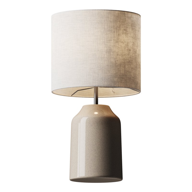 Kleine tafellamp Sandy Glow van keramiek - Image 9