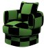 Mallow Armchair – Sage Green Velvet - Thumbnail 2