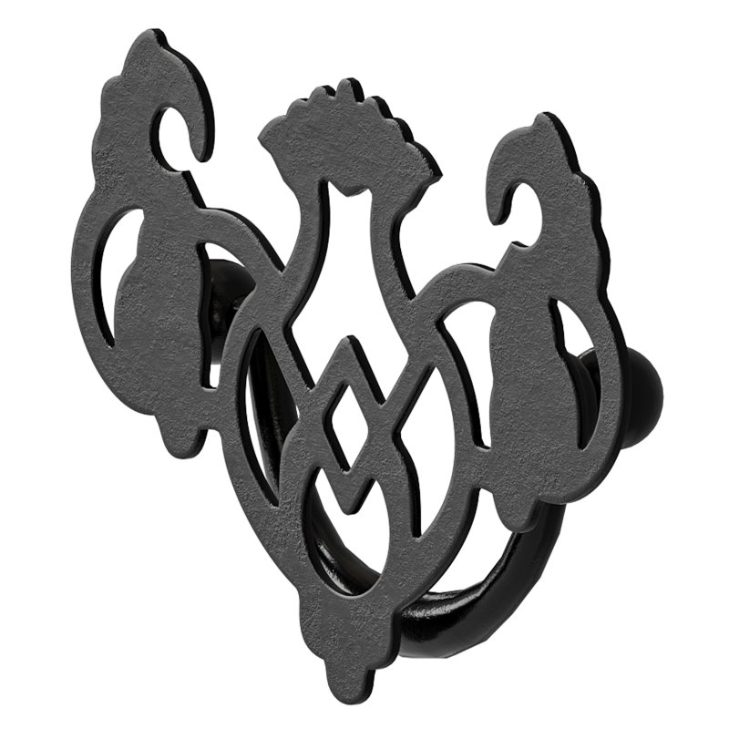 Chippendale Bail Pull Bright Solid Brass - Image 11