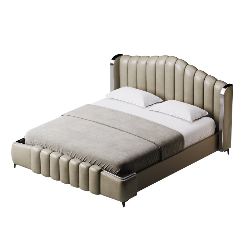 Glam Style Bed - Image 9