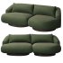 Athena 3 Seater Butterfly Right Sofa - Thumbnail 1