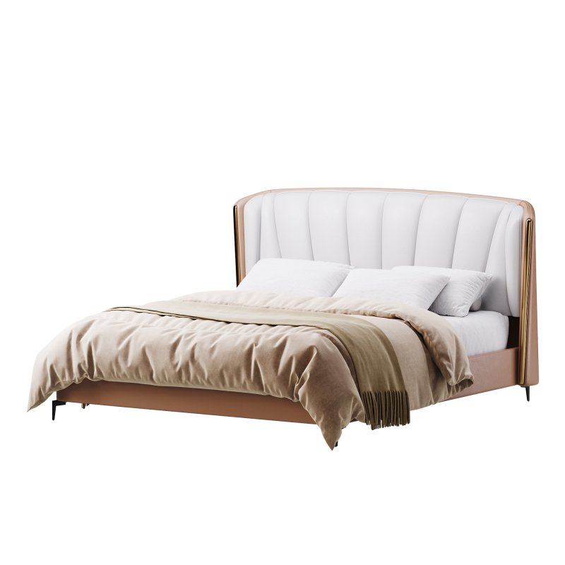 Wingback Headboard Bed - Image 7