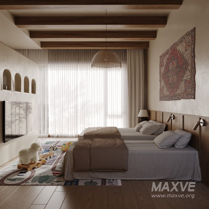 Wabi Sabi double bedroom - Image 4