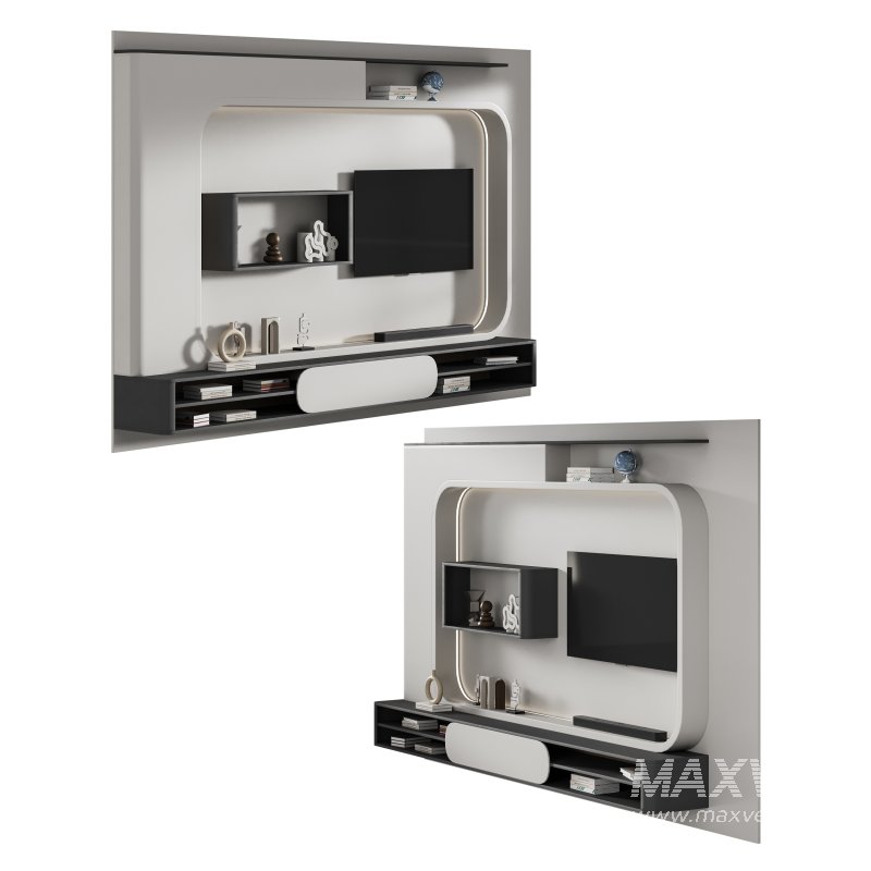 Modern TV Wall 023 - Image 12