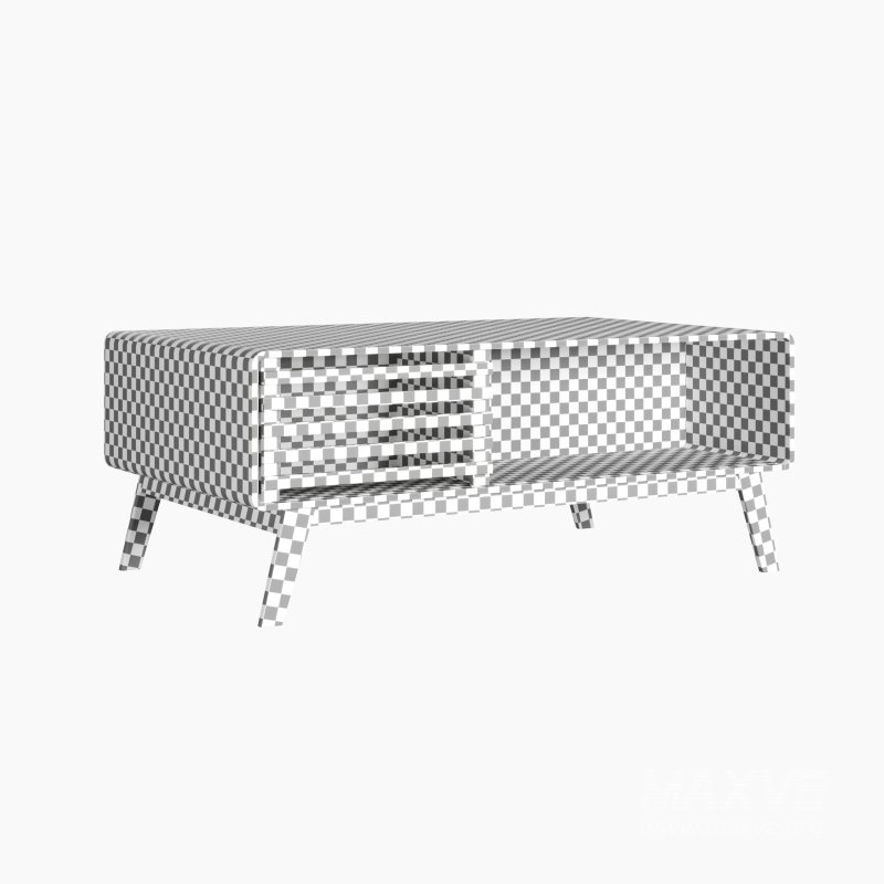Mid Century Modern Coffee Table Corigan Studio - Image 5