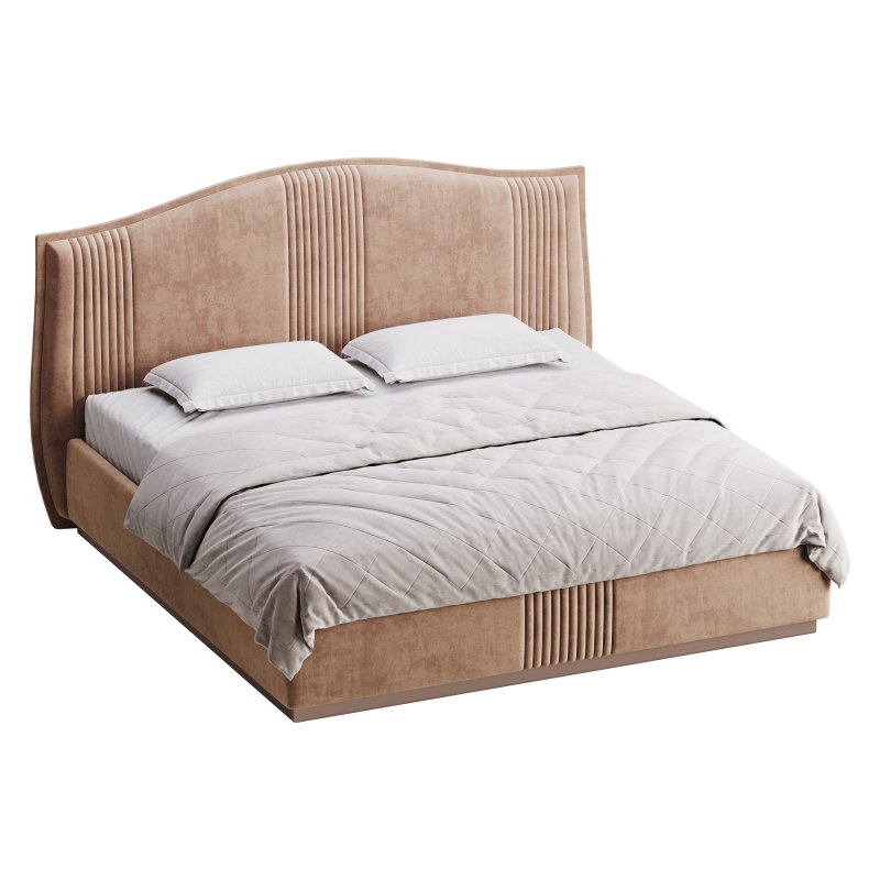 Padded Leather Bed - Image 6