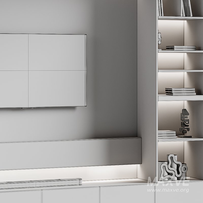 Modern TV Wall 027 - Image 14