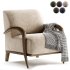 Paprika Domino lounge chair - Thumbnail 1