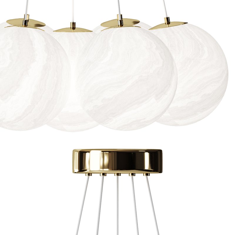 Glass Bubble Chandelier - Image 12