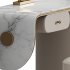 Ensemble de meuble lavabo moderne en bois massif minimaliste - Thumbnail 13