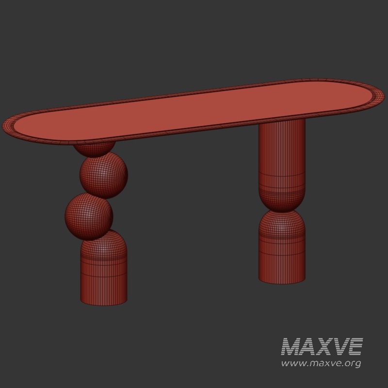 Barbara Solid wood console table By Fico - Image 1