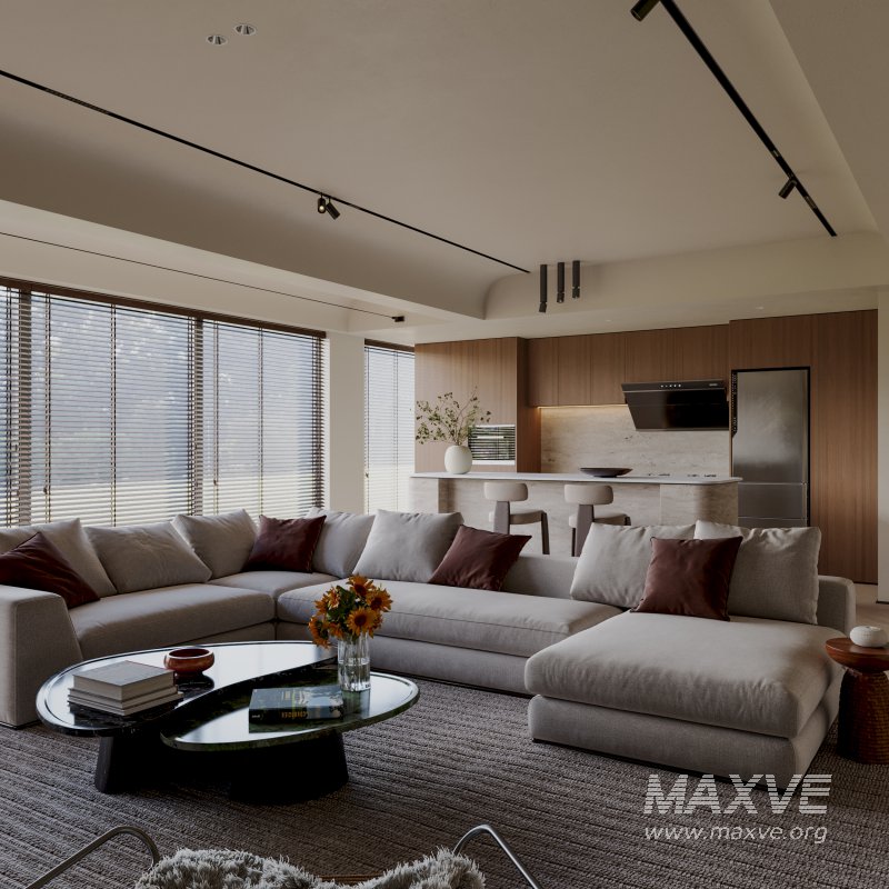 Living Room Dining Room Kitchen - Image 2