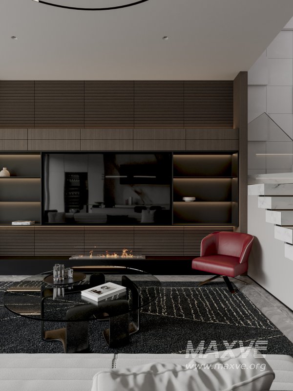 Modern living and dining room - Image 7