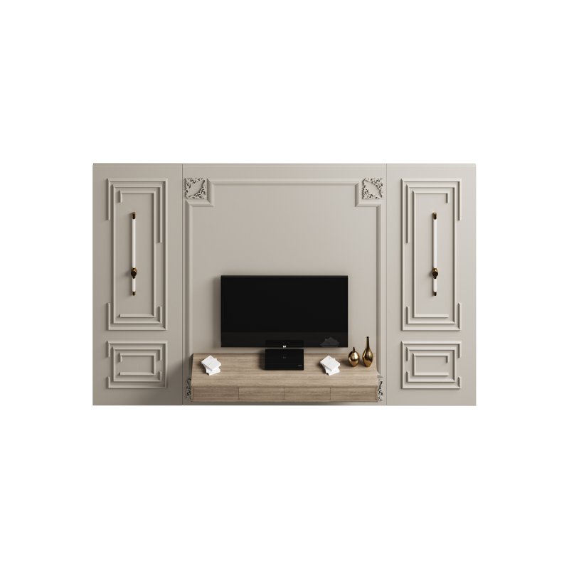 Modern TV Wall 08 - Image 2