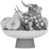 bowl of pears and grapes fruits - Thumbnail 1