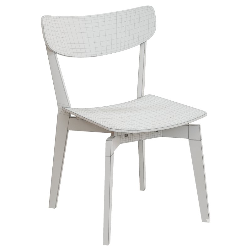 Natural Larsen Wooden Dining Chairs SR - Image 4