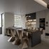 Modern living room dining room kitchen - Thumbnail 5