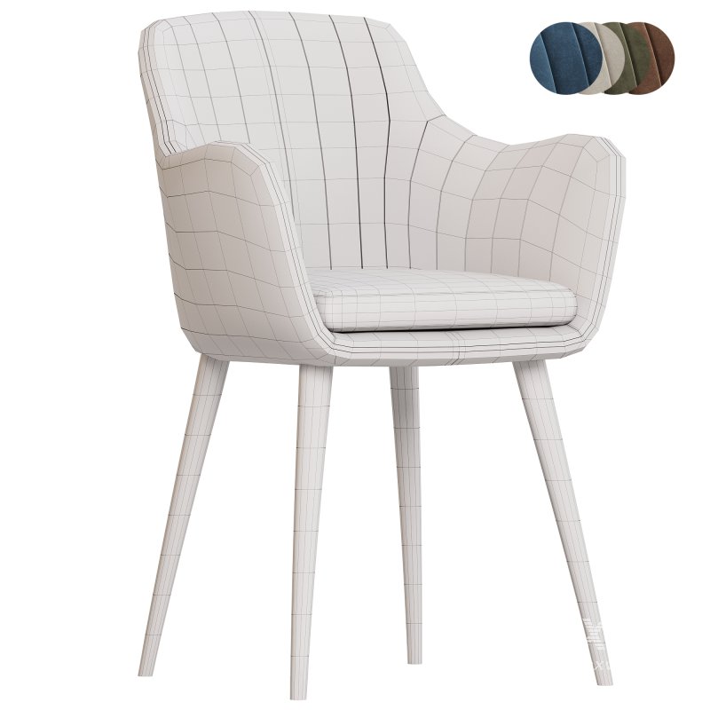 Metal frame chair Slam - Image 3