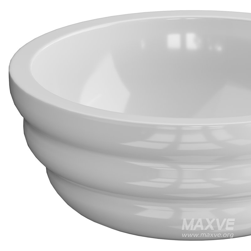 Ozone Round Above Counter Vessel Bathroom Sink - Image 9