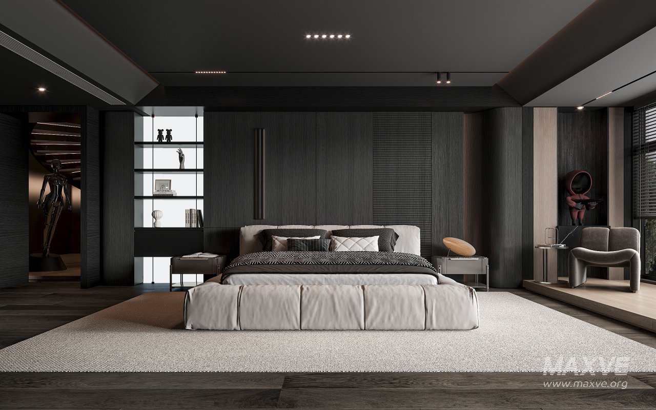 Modern bedroom - Image 1