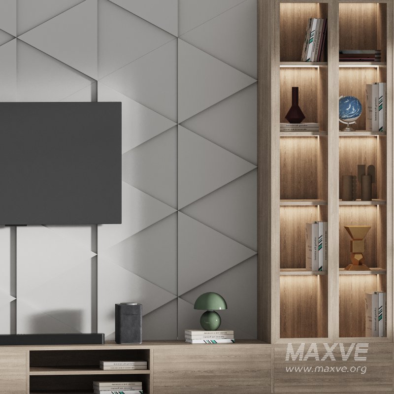 Modern TV Wall 026 - Image 5