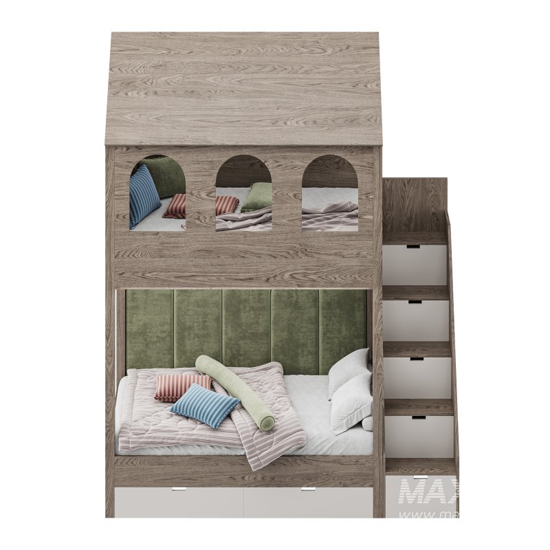 Childrens bunk bed 36 - Image 3