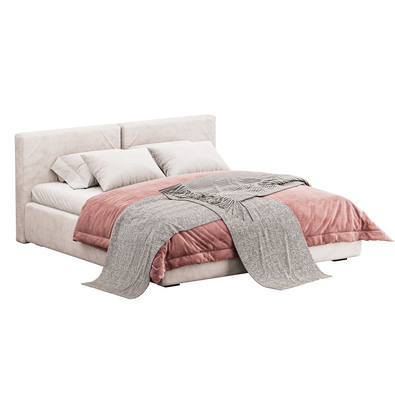 Foster Bed 180 Velvet Smoke - Image 12