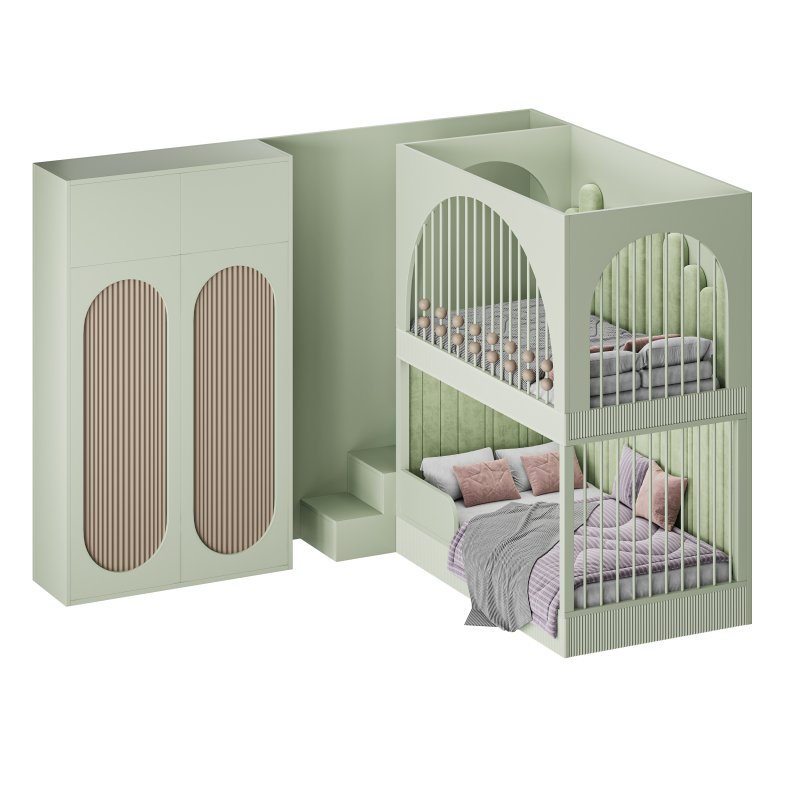 Childrens bunk bed 28 - Image 7