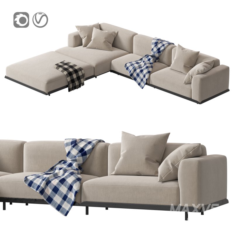 Arflex Claudine L Sofa - Image 4