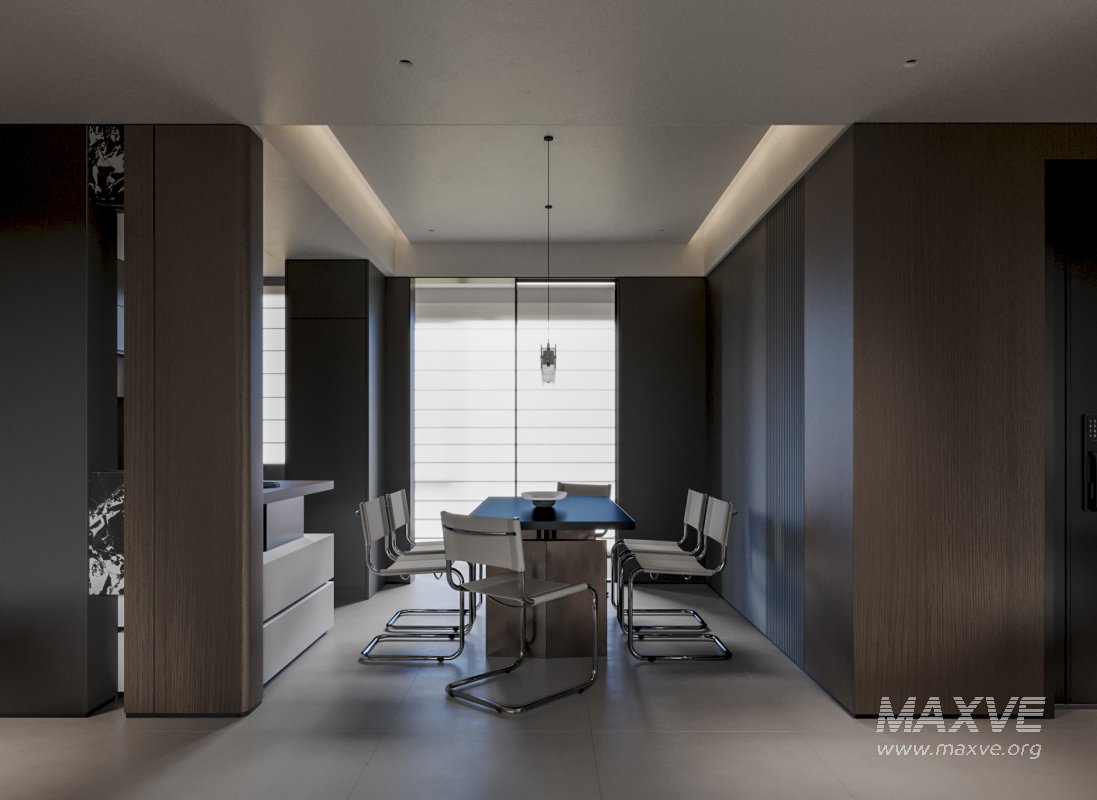 Modern living and dining room - Image 2