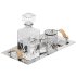 tray set with water carafe and glasses - Thumbnail 4