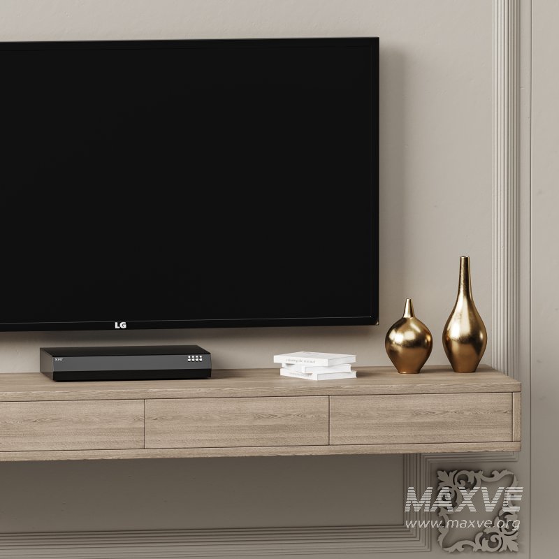 Modern TV Wall 08 - Image 8
