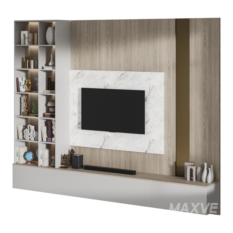 Modern TV Wall 039 - Image 7