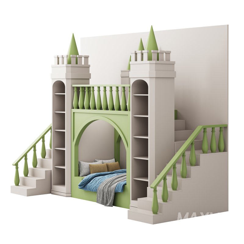 Childrens bunk bed 38 - Image 6