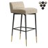 Liang Eimil Coltrane Bar Stool with Boucle Sand Fabric - Thumbnail 1