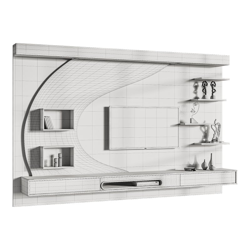 Modern TV Wall 06 - Image 14