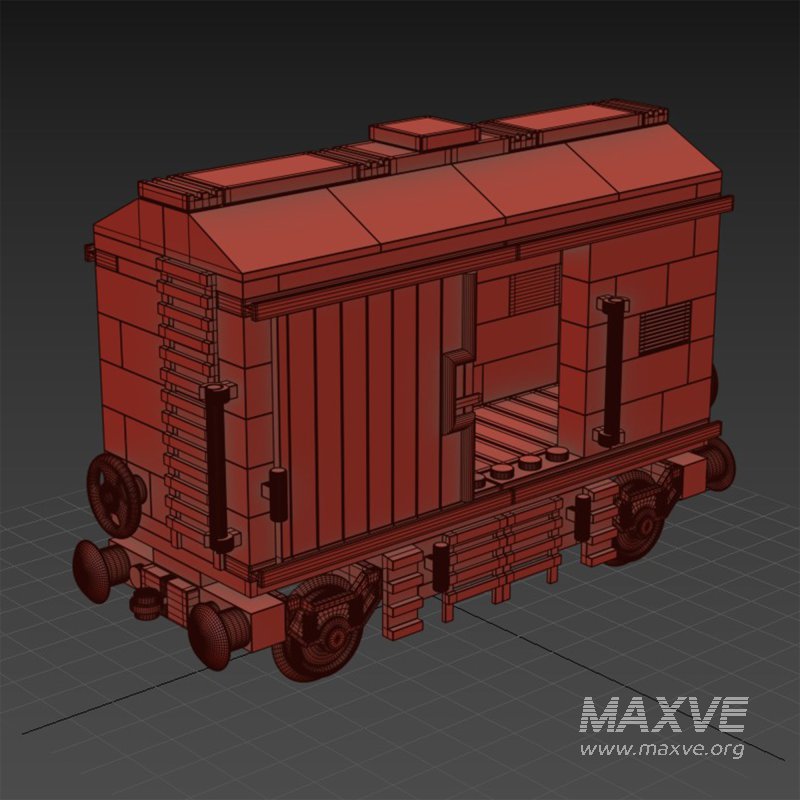 Lego Small Freight Wagon - Image 4